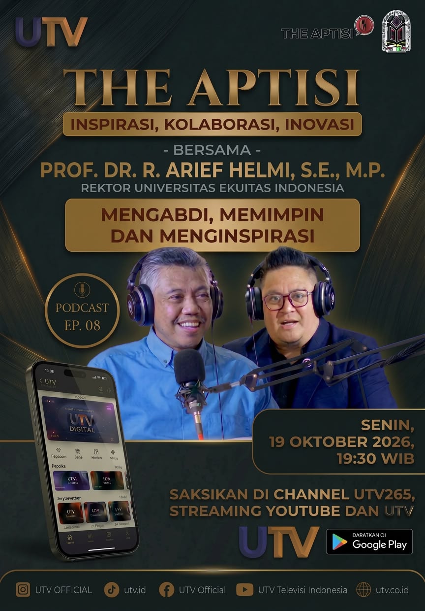 Podcast THE APTISI bersama Rektor Ekuitas University