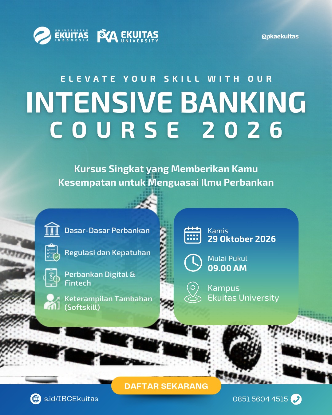 Intensive Banking Course 2026