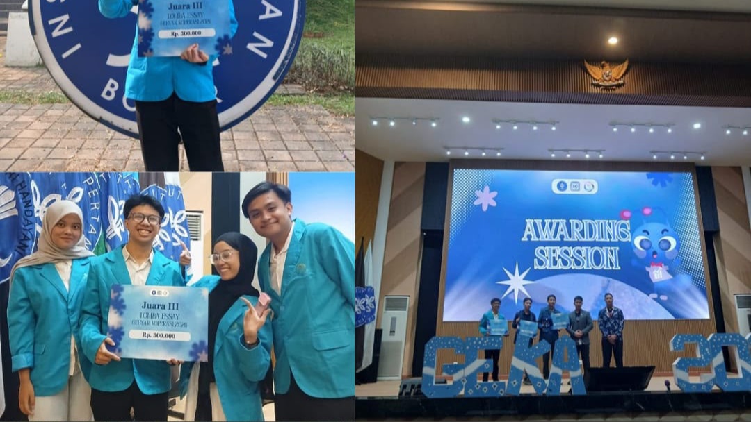 Kopma Ekuitas University Raih Juara III Lomba Esai Nasional Gebyar Koperasi 2026