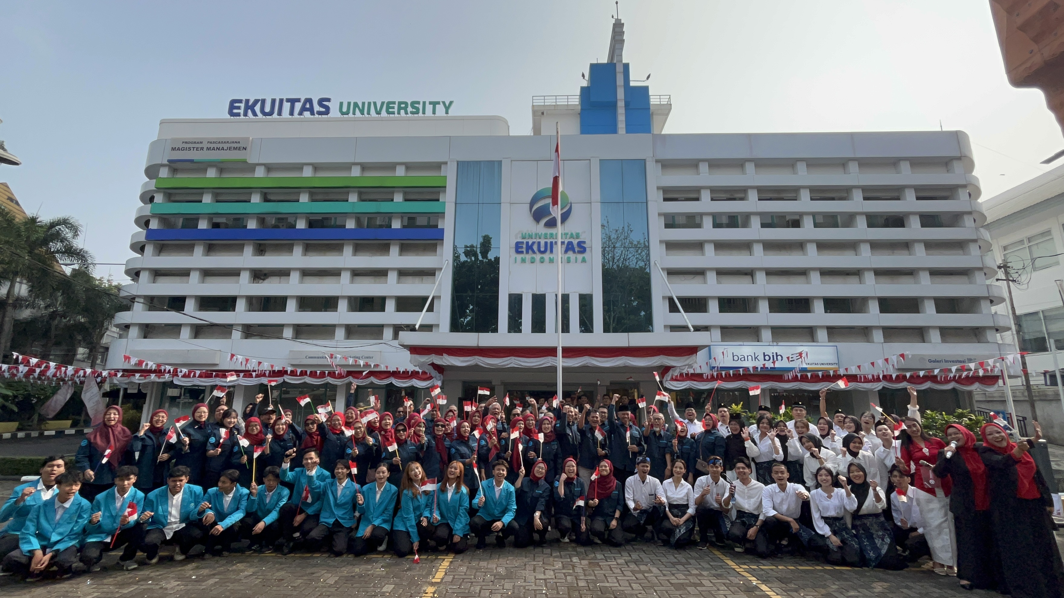 Semarak Kemerdekaan Warnai Kampus Ekuitas University, Sekaligus Tandai Dimulainya Rangkaian Dies Natalis ke-24