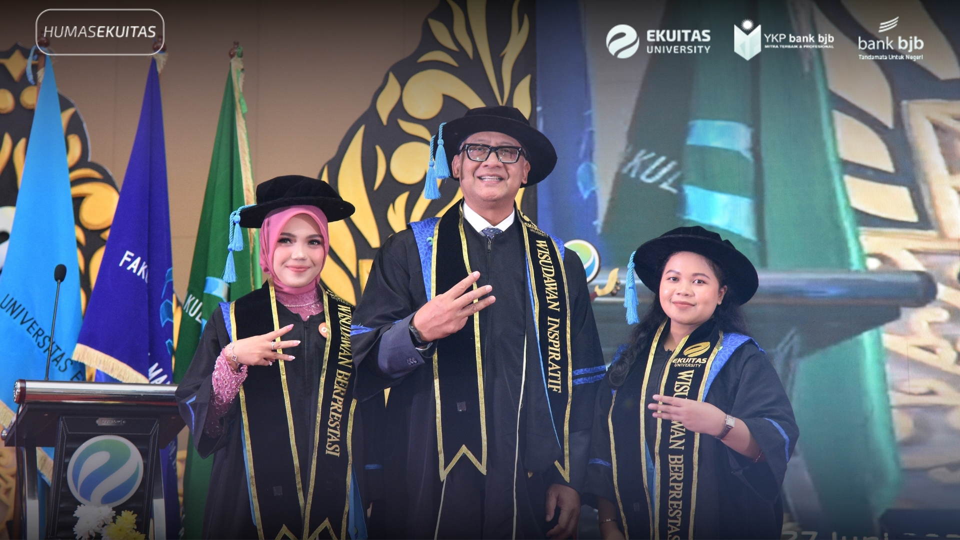 Wisuda Apresiasi Grande Universitas Ekuitas Indonesia 2026: bank bjb Berikan Prioritas Seleksi Karyawan dan Beasiswa S2 bagi Wisudawan Terbaik