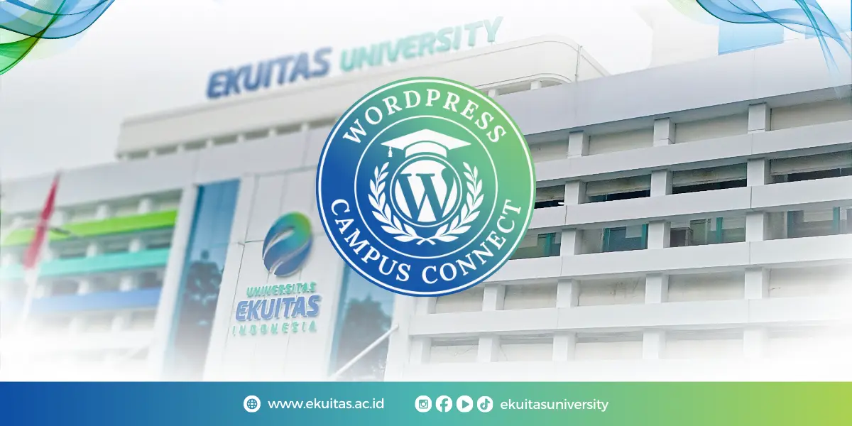 WordPress Campus Connect Universitas Ekuitas 2026 Resmi Terdaftar di Kalender Acara Global WordPress