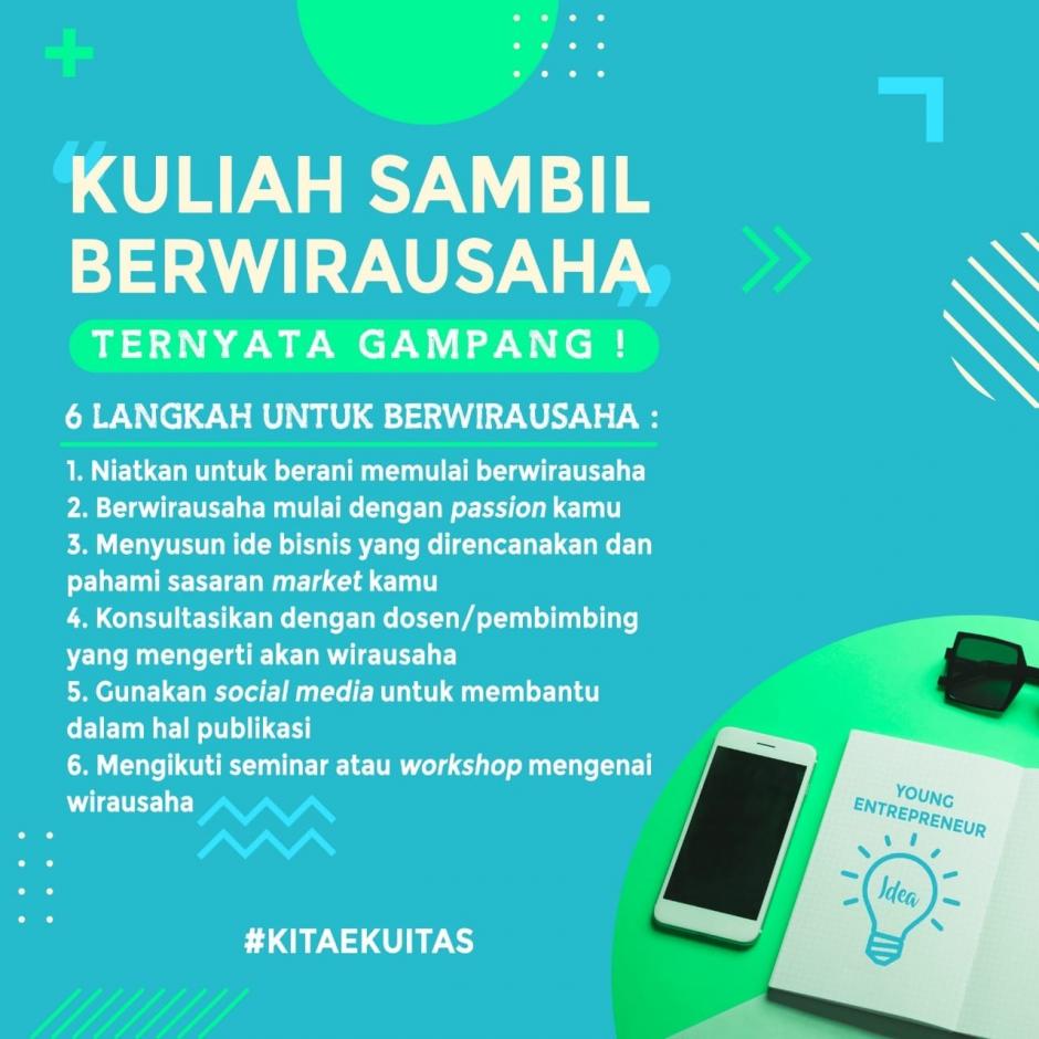 Kuliah Sambil Berwirausaha Ternyata Gampang